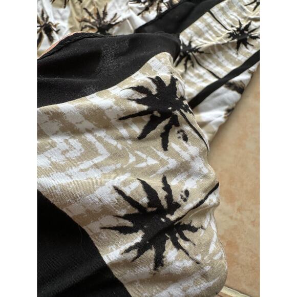 New ! Seafolly Australia Palm springs‎ Bermuda Sarong sepia O/S - Picture 9 of 9
